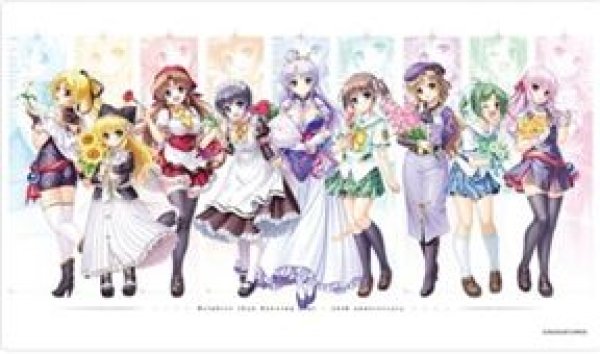 画像1: 【予約：10月25日(日)20時まで】カーテン魂／(株)キース　夜明け前より瑠璃色な　ラバーマット（20周年集合） (1)