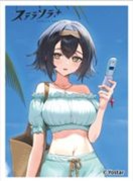 画像1: 【予約：10月25日(日)20時まで】カーテン魂／(株)キース　ステラソラ　描き下ろしスリーブ（コハク／夏服） (1)