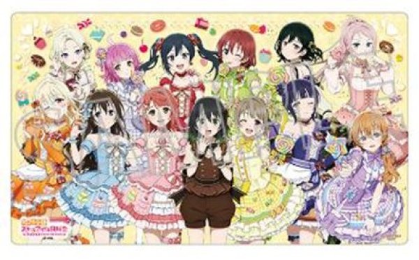 画像1: 【予約：11月4日(水)20時まで】ムービック　「ラブライブ！虹ヶ咲学園スクールアイドル同好会（アニメ版）」　デスクマット／Sweet Collection ver. (1)