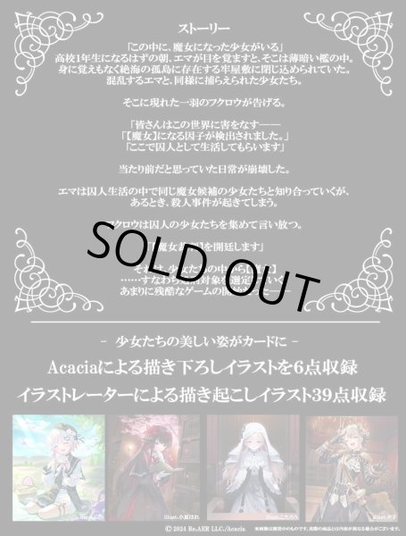 画像2: ※商品説明必読※【仮予約：11月11日(水)20時まで】ヴァイスシュヴァルツ ブースターパック　魔法少女ノ魔女裁判　ボックス (2)
