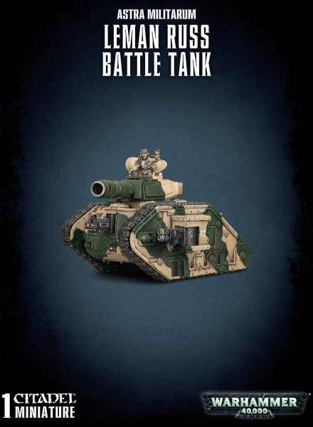 画像1: ASTRA MILITARUM LEMAN RUSS BATTLE TANK アストラ・ミリタルム：レマン・ラス・バトルタンク (1)