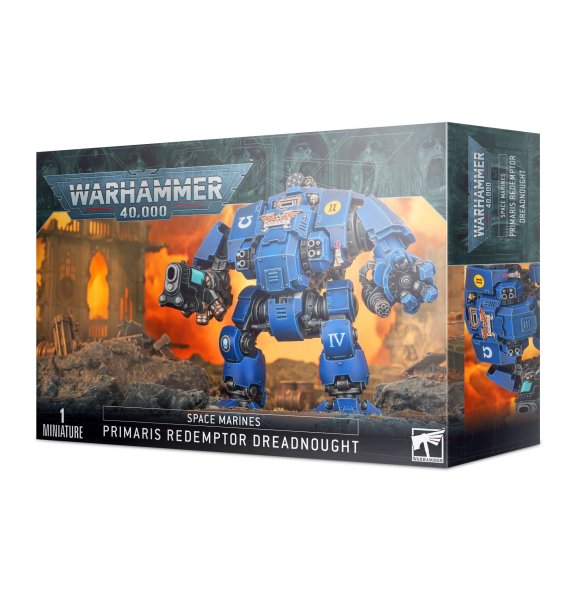 画像1: SPACE MARINES PRIMARIS REDEMPTOR DREADNOUGHT スペースマリーン：プライマリス・リデンプター・ドレッドノート (1)