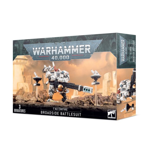 画像1: T'AU EMPIRE: BROADSIDE BATTLESUIT タウ・エンパイア：ブロードサイド・バトルスーツ (1)