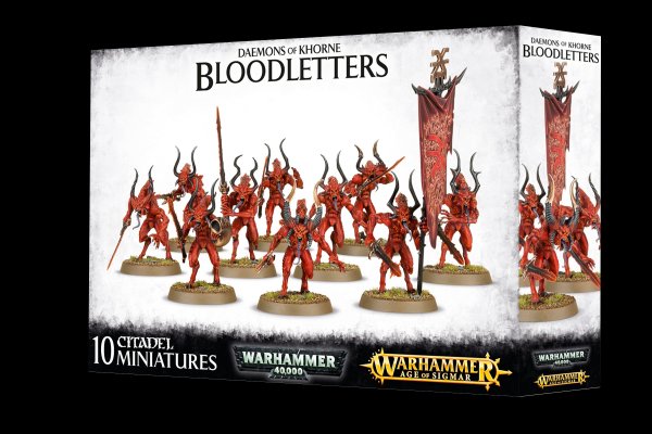 画像1: DAEMONS OF KHORNE BLOODLETTERS ディーモン・オヴ・コーン：ブラッドレター (1)